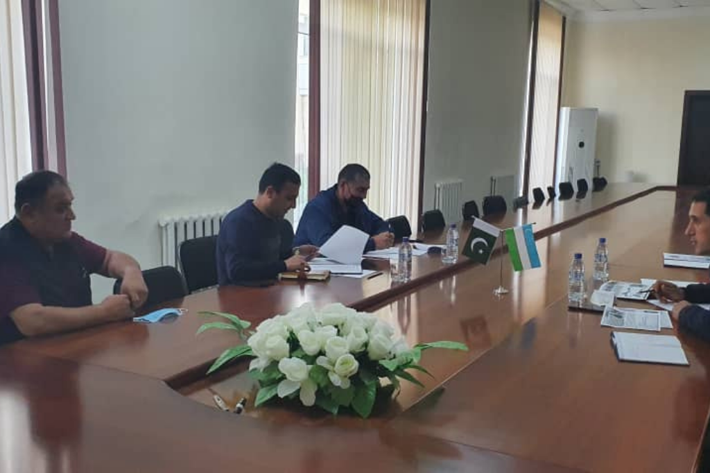 Meeting with Governor of Bukhara, Uzbekistan