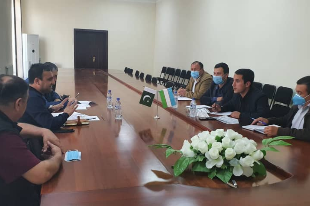 Meeting with Governor of Bukhara, Uzbekistan
